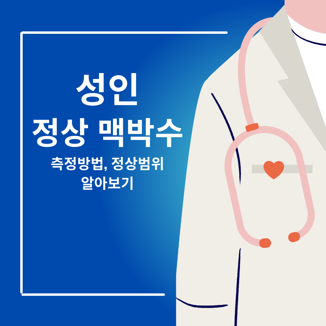  성인 정상 맥박수 범위 확인하기
