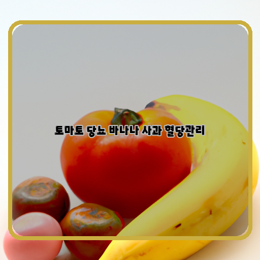 슈퍼푸드-토마토-바나나-사과
