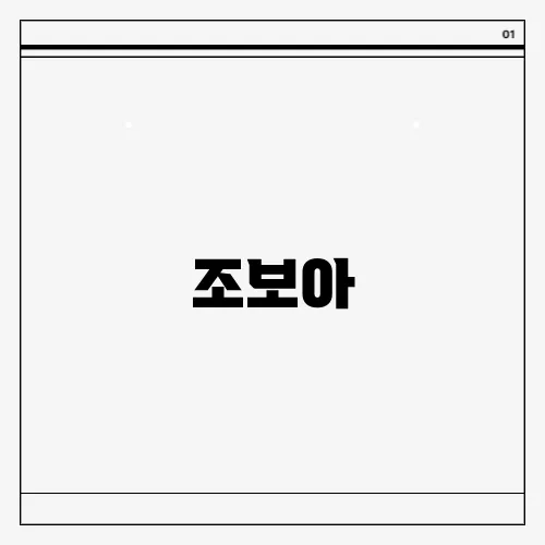 조보아