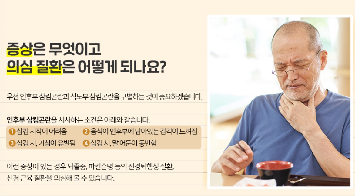 인후부 삼킴곤란