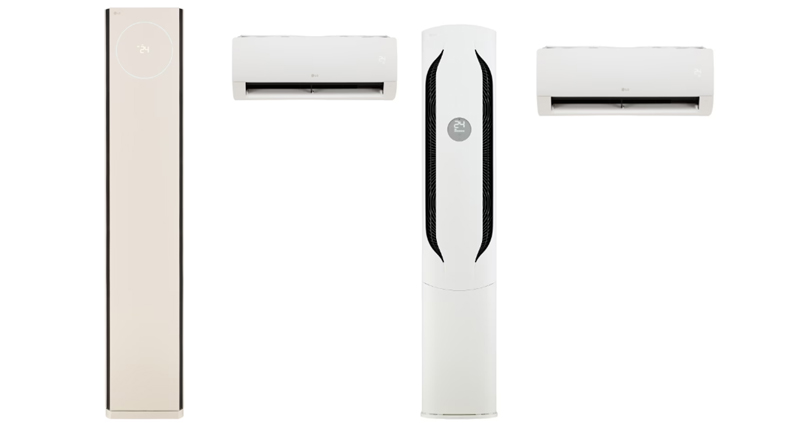  LG 에어컨 FQ18ET1BA2, FQ18HDWHN2 비교