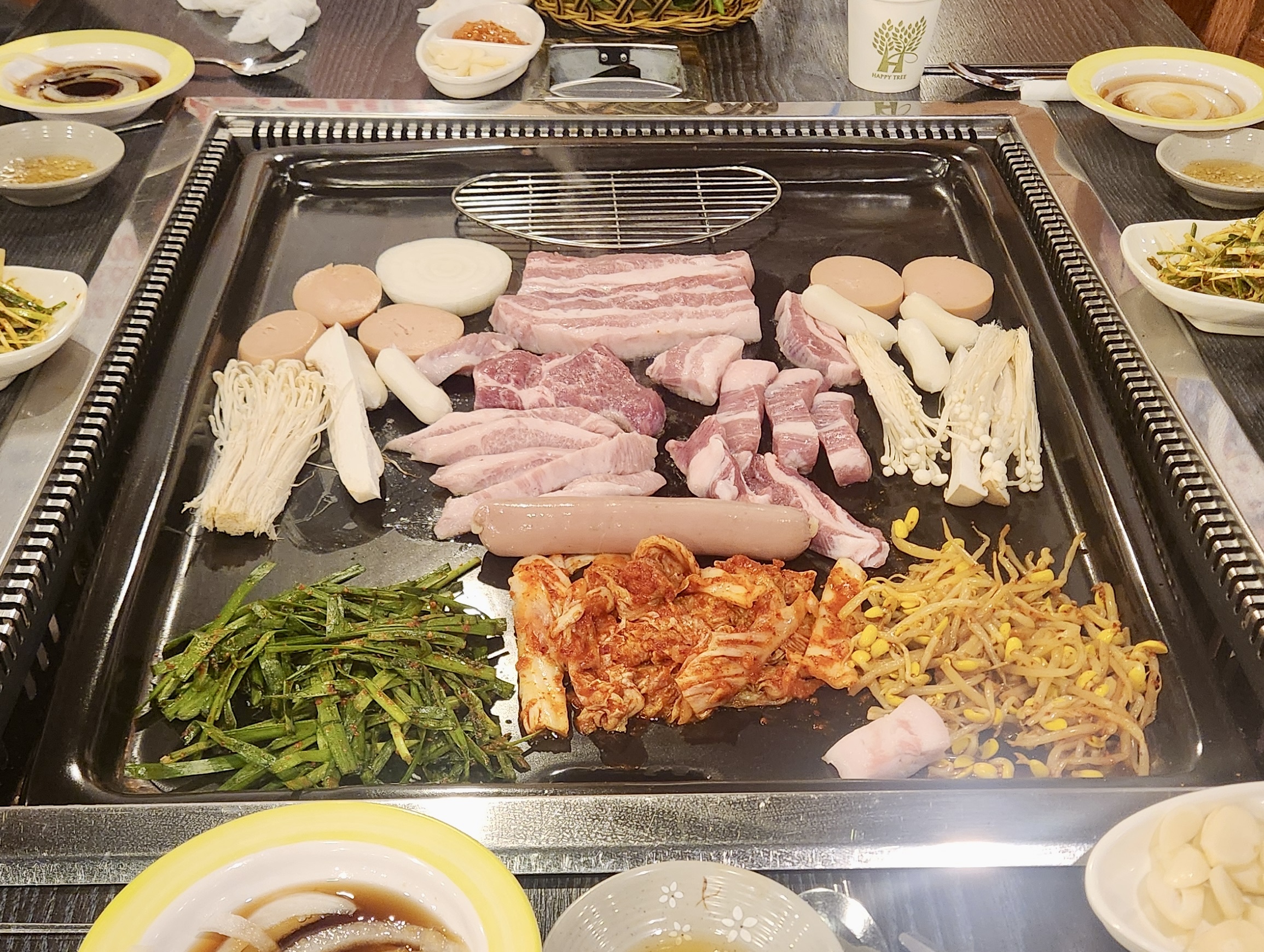 왕돌판구이한판 이미지