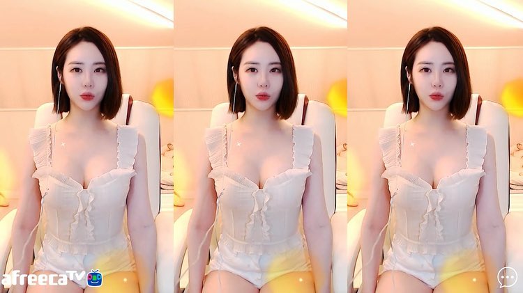  bj최하얀 섹시 트월킹 원피스 몸매 움짤 인스타그램