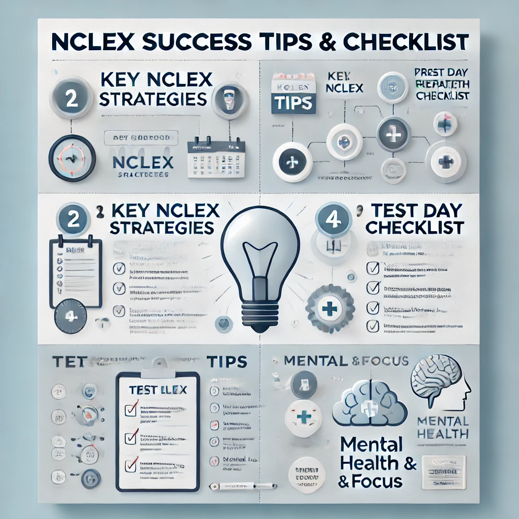 NCLEX 번외편: 시험 성공을 위한 팁 &amp; 체크리스트