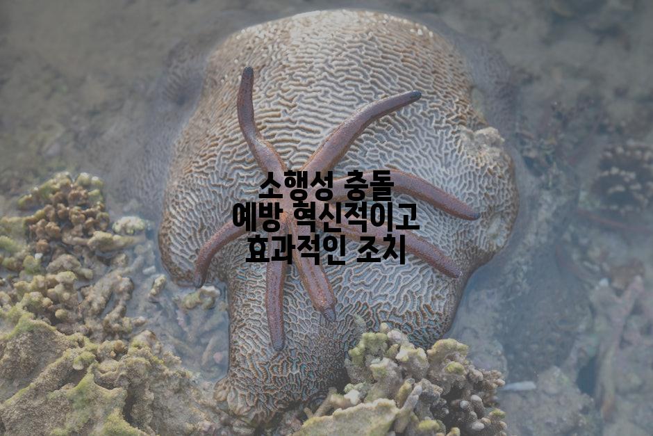 소행성 충돌 예방 혁신적이고 효과적인 조치