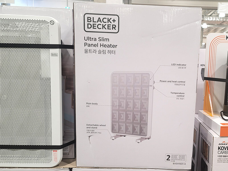 블랙앤데커 전기 히터 BXSH1601-A