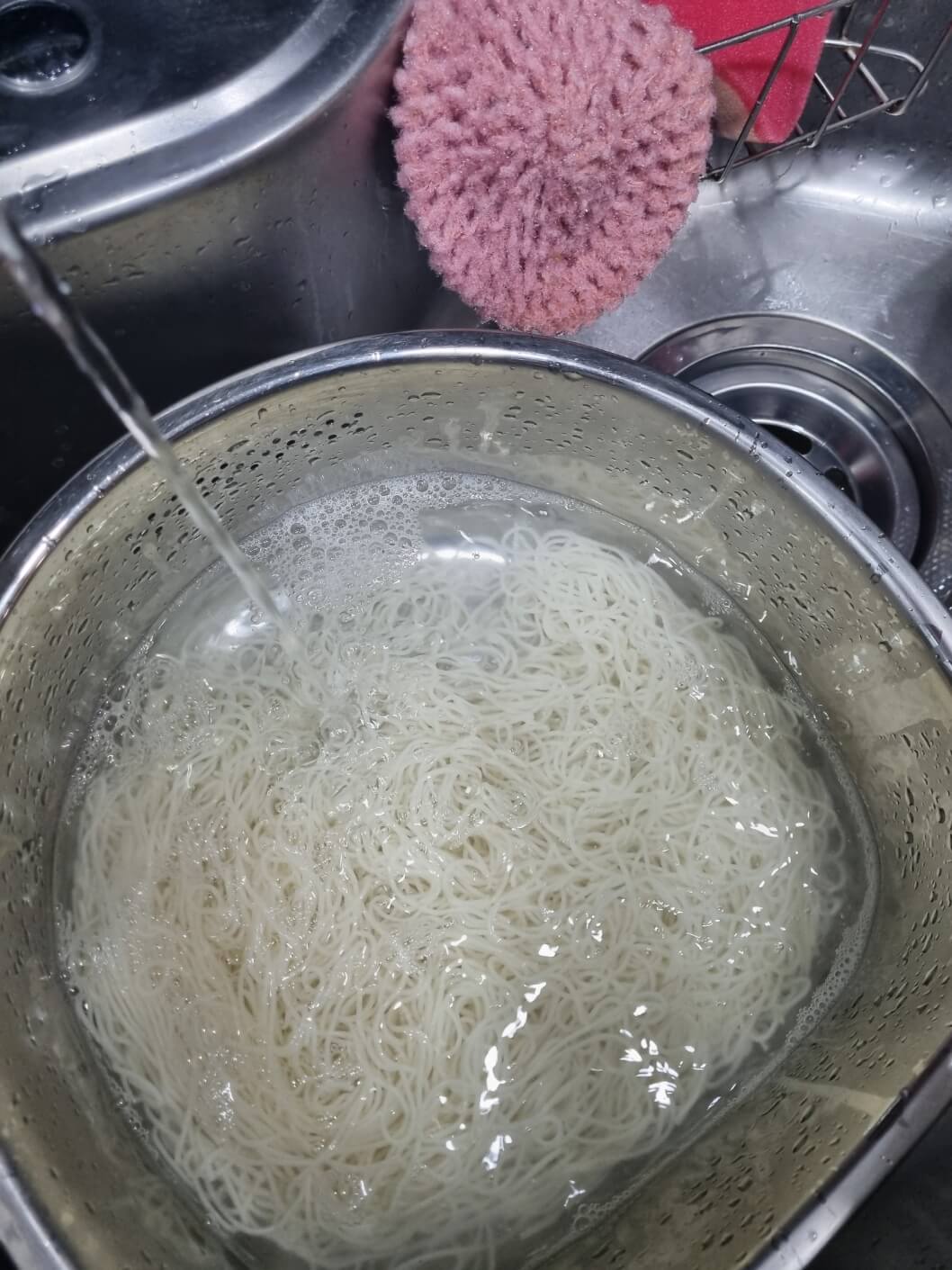 골뱅이 비빔국수와 스팸청양고추 꼬마김밥 집밥 레시피
