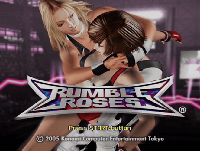  코나미 / 스포츠 - 럼블로즈 ランブルローズ - Rumble Roses (PS2 - iso 다운로드)