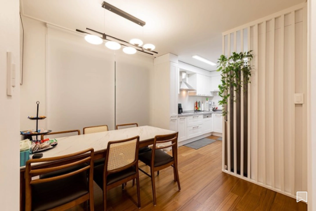 도곡 렉슬 아파트 50평 인테리어! 도곡동 거실 벽지 실크 벽지(+한샘 리모델링) 10