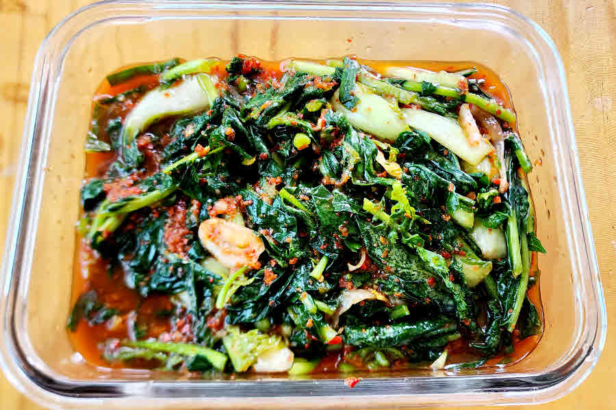 여름철대표음식_열무김치