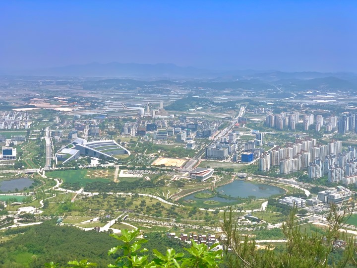 용봉산-내포신도시-조망