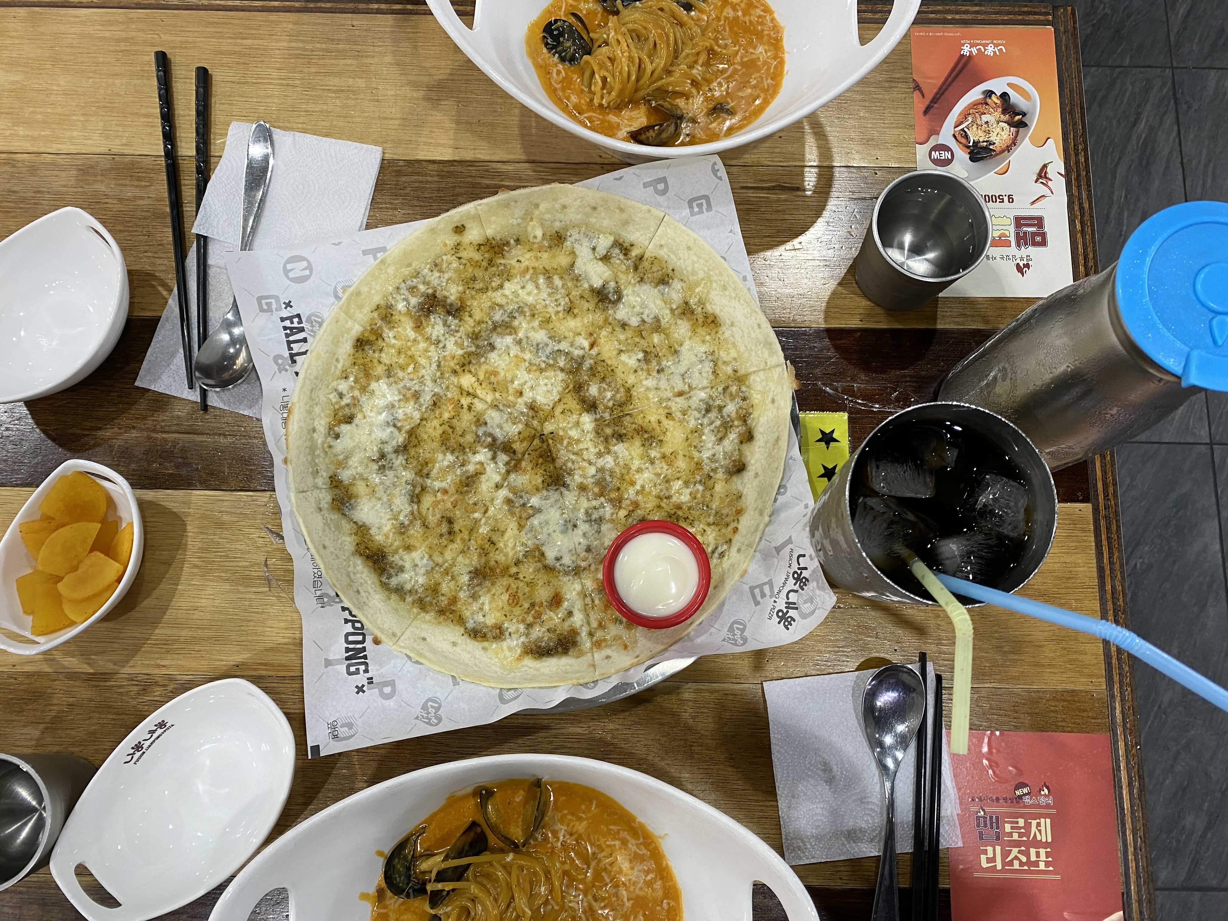  니뽕내뽕 이수점, 탄산세트 내돈내산리얼후기, 가성비 대박 짬뽕집