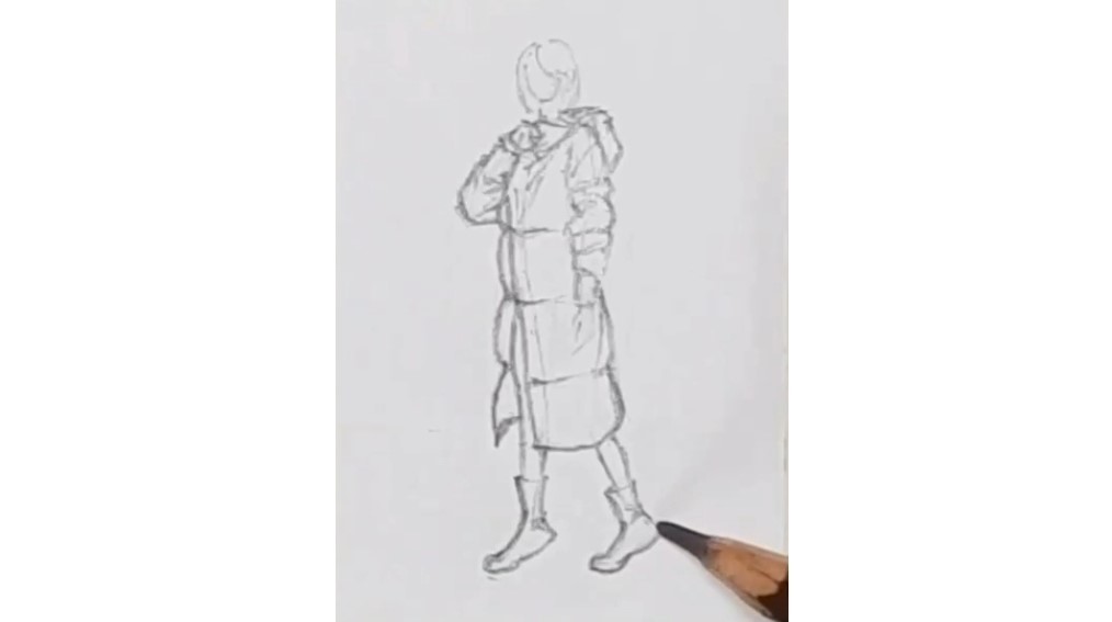 외곽선을 진하게 강조해주면,