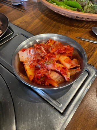 8000원 갈매기살 된장찌개 또는 냉면