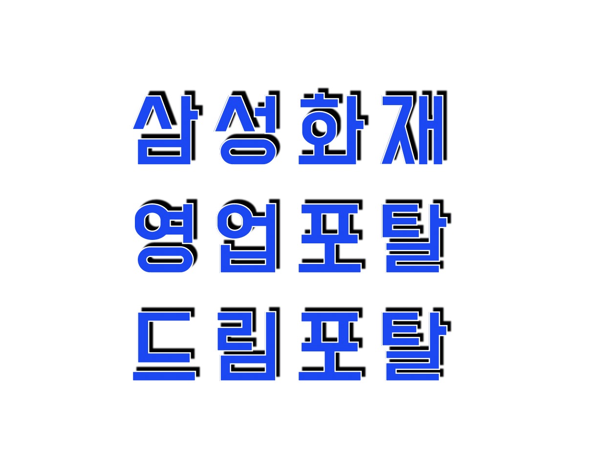 삼성화재 드림포탈 보험업무시스템 (https://erp.samsungfire.com)