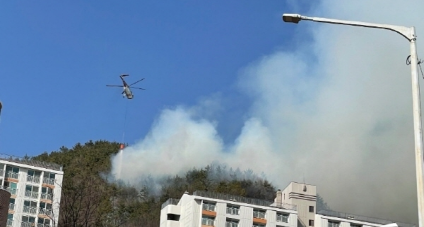  광양 가야산 산불 발생 원인