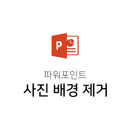 파워포인트에서 사진의 배경을 제거하는 방법