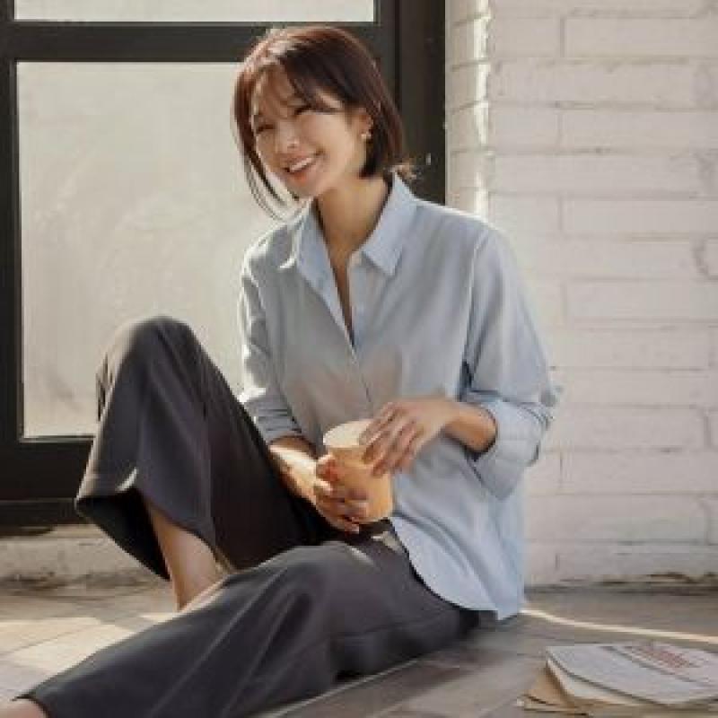 시크헤라 베이직루즈기모셔츠- 388246