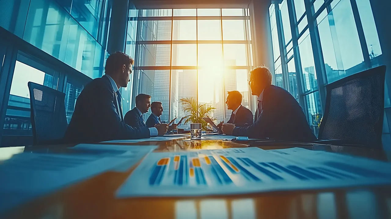 투자자들이 2025년 장기 투자 시장 트렌드를 집중 분석하는 모습이 담긴 이미지로, 전략적인 논의가 활발히 진행되고 있습니다.