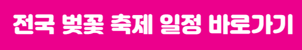 꽃 축제 4월 전국 & 서울 경기 벚꽃 구경 추천