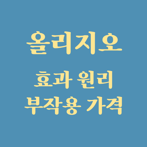  올리지오 효과 원리 부작용 가격 시술주기 (ft. 써마지와 차이)