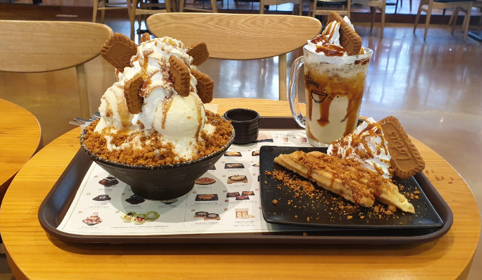  [리뷰]설빙 신메뉴 로투스 비스코프 시리즈를 먹어봤습니다! (로투스 비스코프 설빙, 로투스 비스코프 스무디, 로투스 비스코프 츄러스)