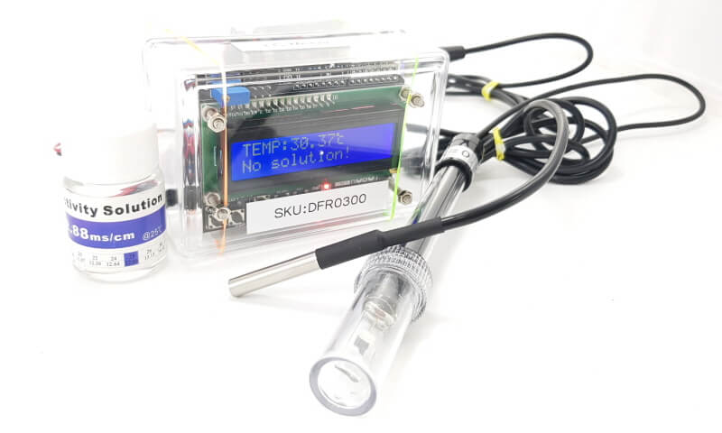 DFR0300-LCD16X2-키패드실드-화면