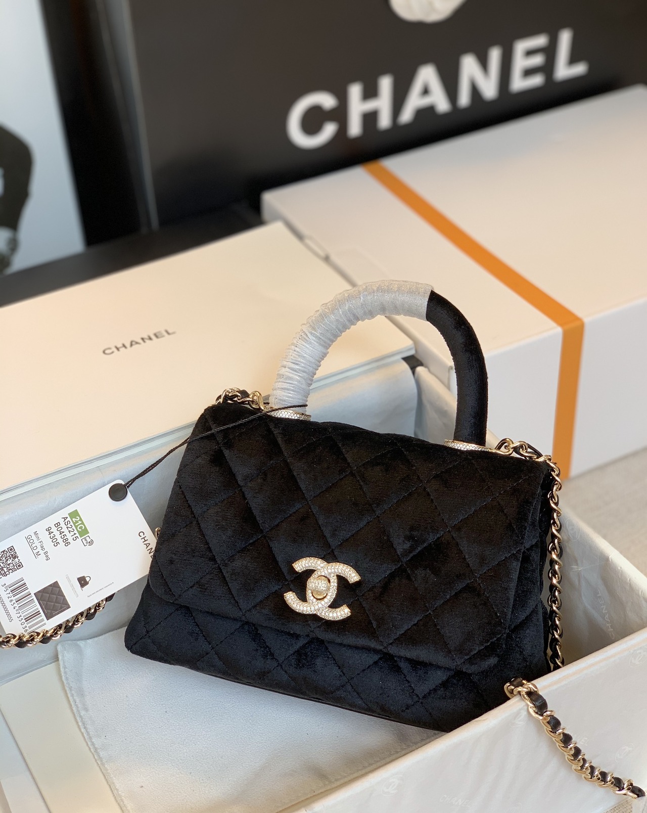  [CHANEL] 샤넬 코코 핸들 미니백