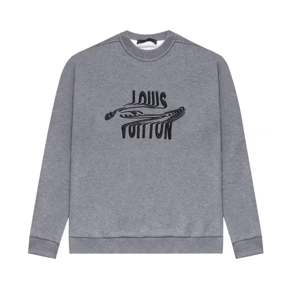  [LOUIS VUITTON] 루이비통 21SS 프론트 엠브로이더리 크루넥 스웨트 셔츠 맨투맨 티셔츠 1A8GVQ