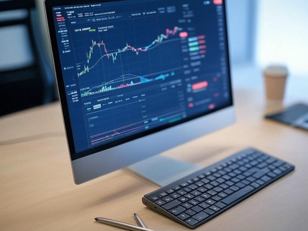 RSI and MACD indicators in the background