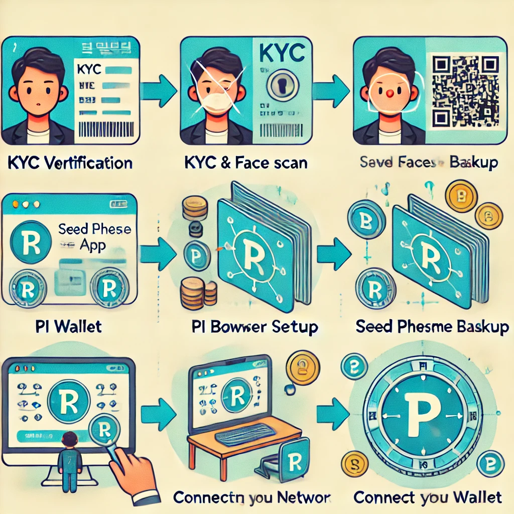 Pi 코인 마이그레이션 하는 방법 완벽 가이드
