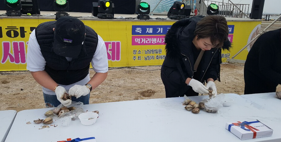 남당항 새조개 축제