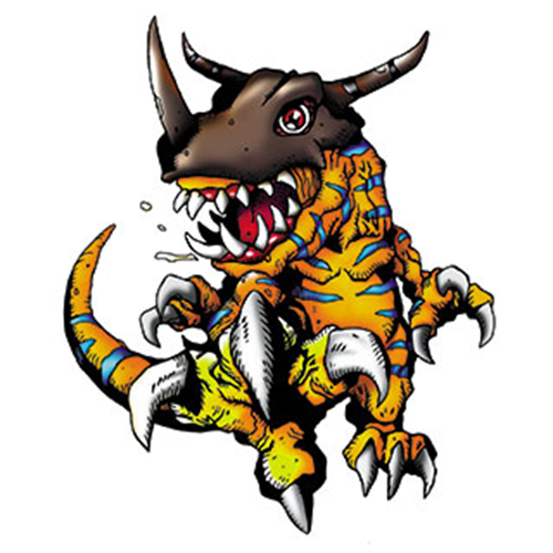  [디지몬도감] 그레이몬 グレイモン 그레이몬 GREYMON