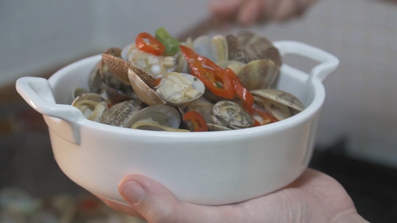  Korea Mud-Flat at Daebudo / Steamed Clams Recipe