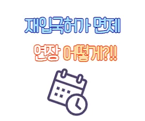 재입국허가 면제 신청 대상