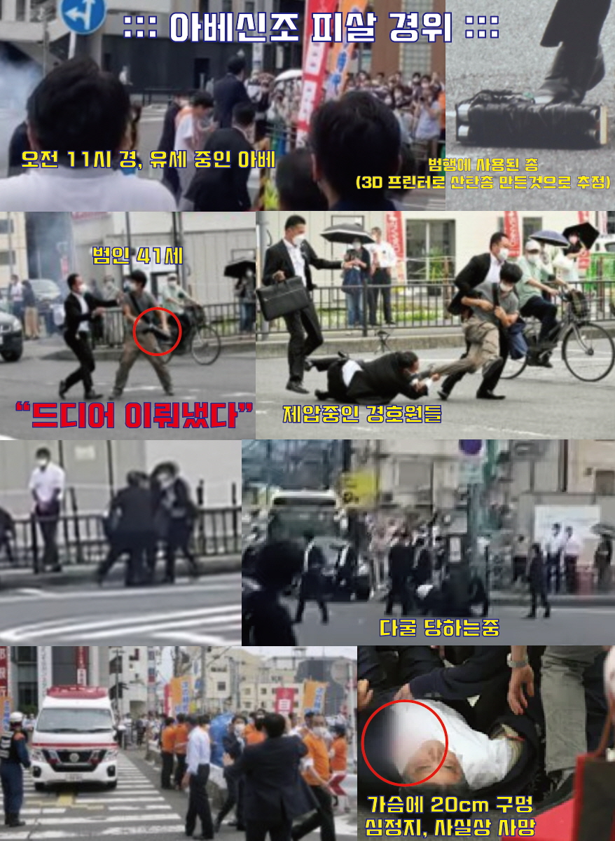  아베 암살 자민당 내부자 연루, 한국의 열사?