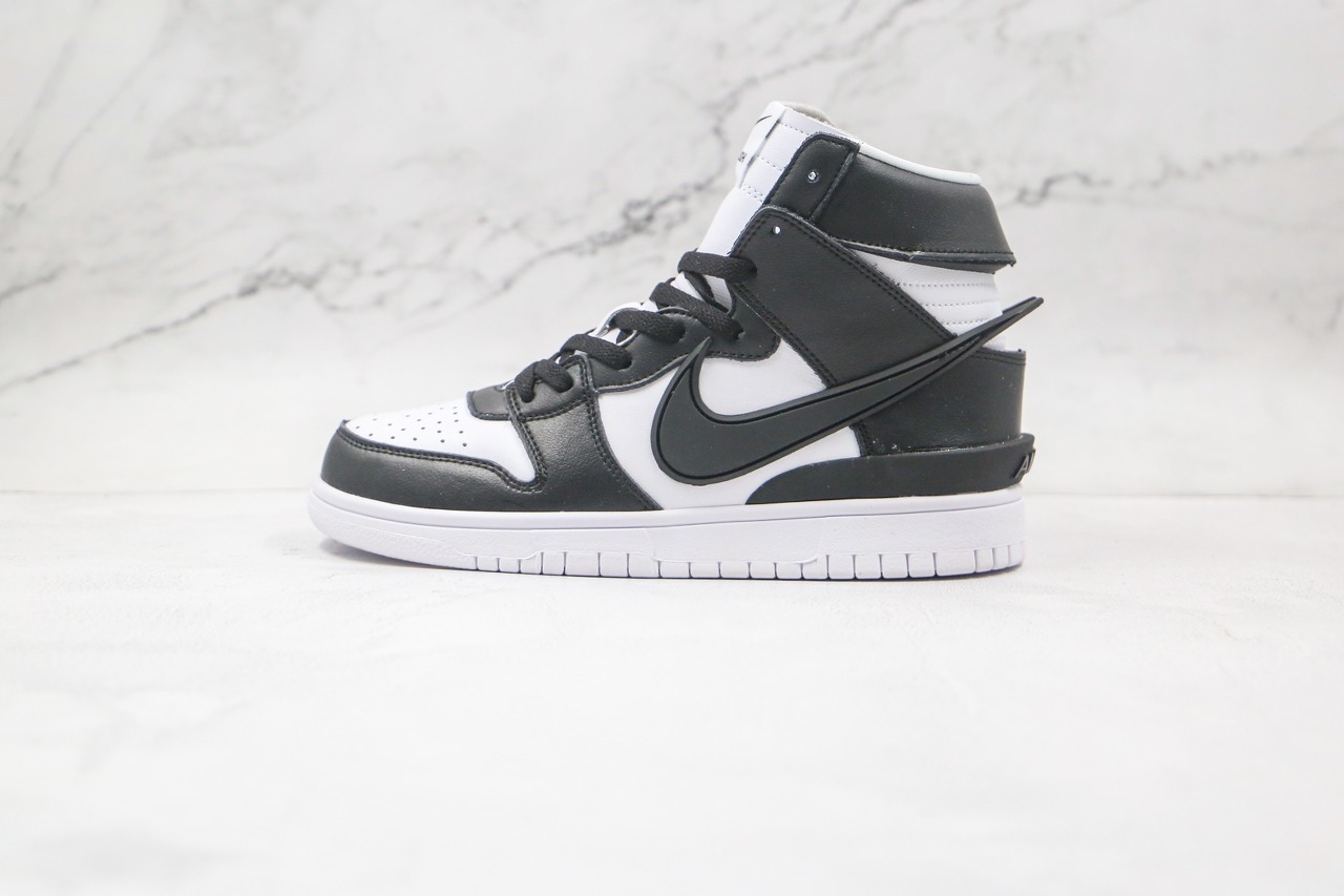  [NIKE x AMBUSH] 나이키 X 엠부쉬 덩크 하이 블랙 화이트 CU7544-001