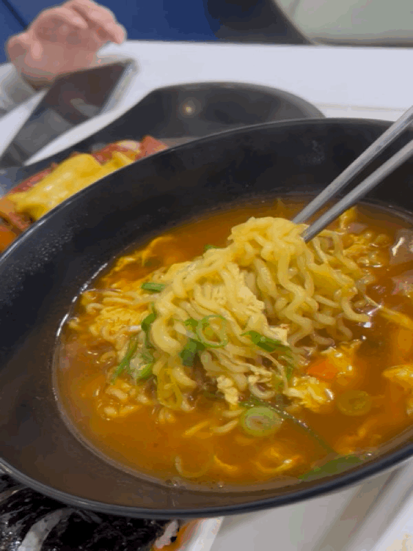 라면입니다
