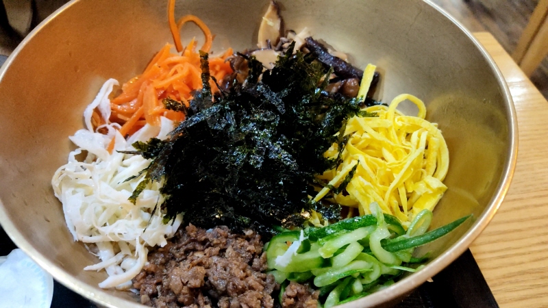  고추장없이 슴슴한 비빔밥 '백화요란 골동반'가격/메뉴/서초맛집/사랑의교회맛집/내돈내산