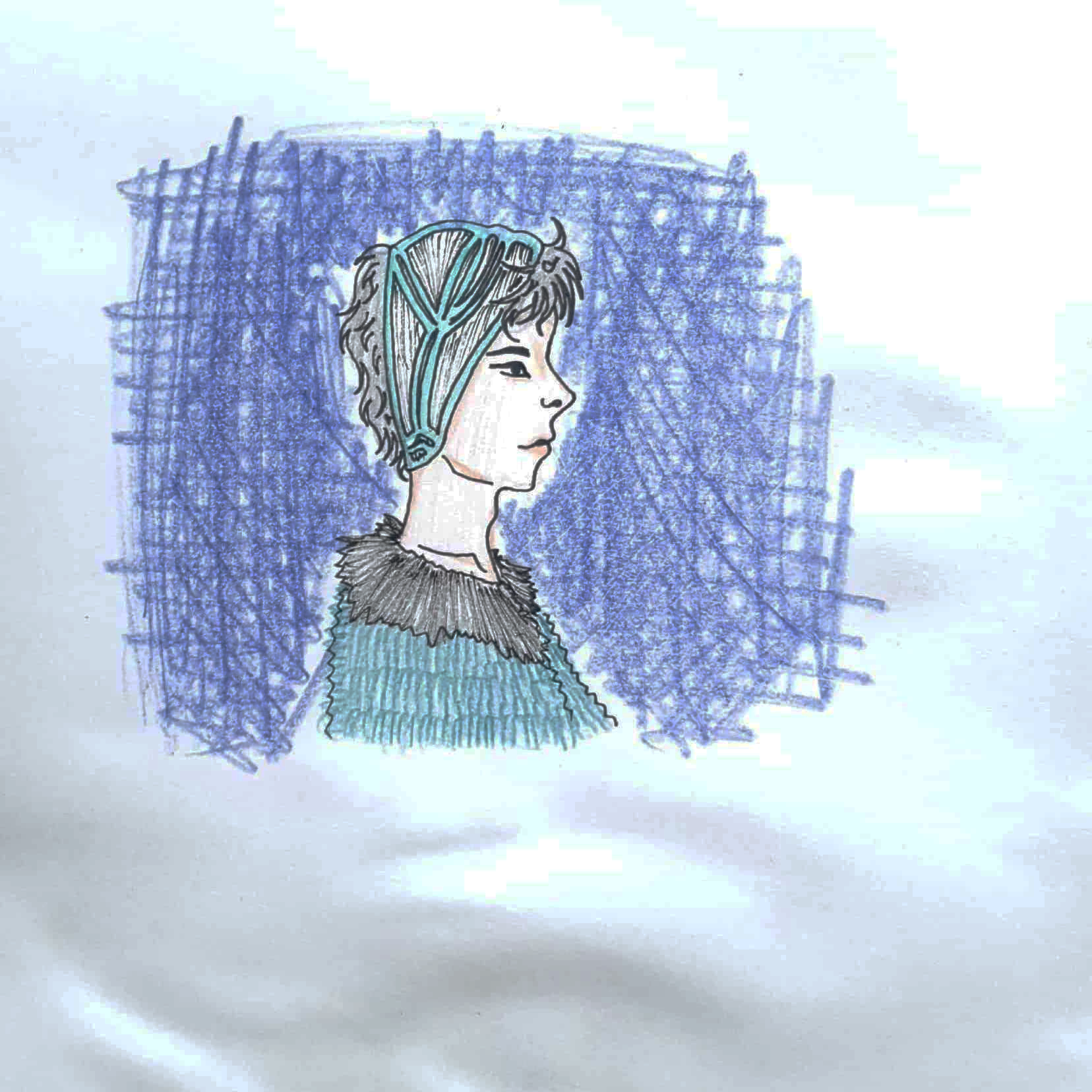  Cold Outside 추운 바깥 / 일러스트 그림 드로잉 / 인물화 그리기