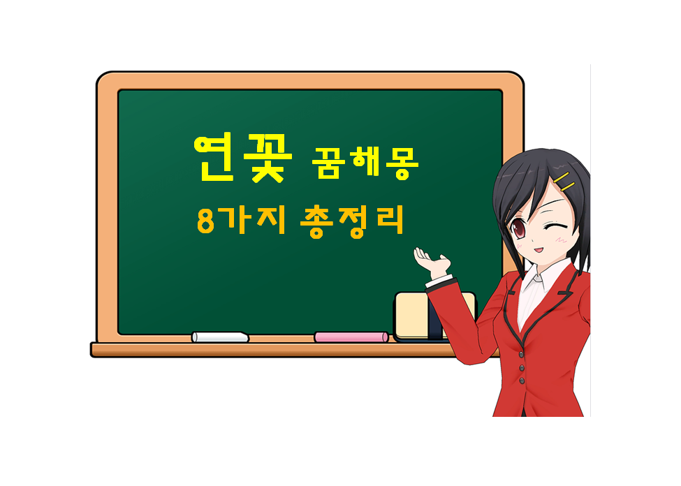  연꽃꿈 해몽 8가지 총정리