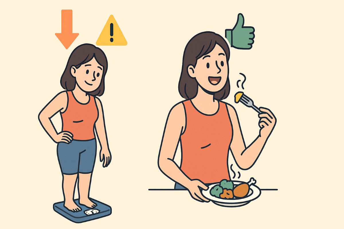 체중감소_식욕유지_일러스트