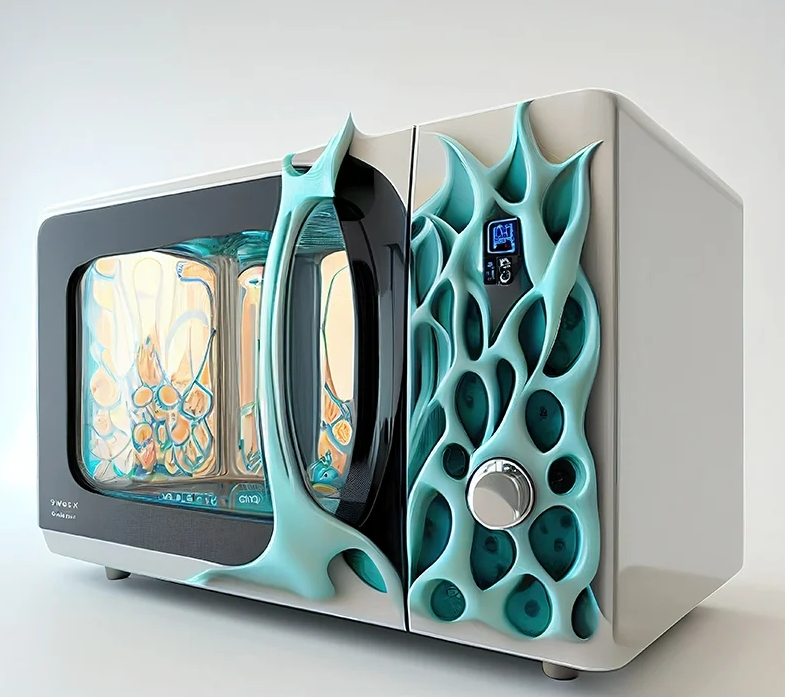 AI가 만든 가우디 스타일의 가전제품 AI-generated series redesigns vibrant household appliances in gaud&iacute;&#39;s aesthetic