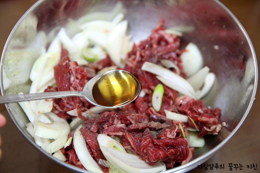 백종원 소불고기양념 팁! 소불고기 황금레시피 5