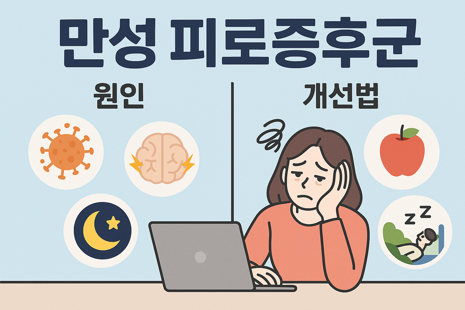 만성 피로증후군 원인과 개선법