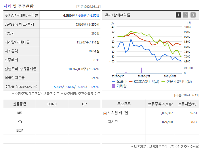 오로라_기업개요