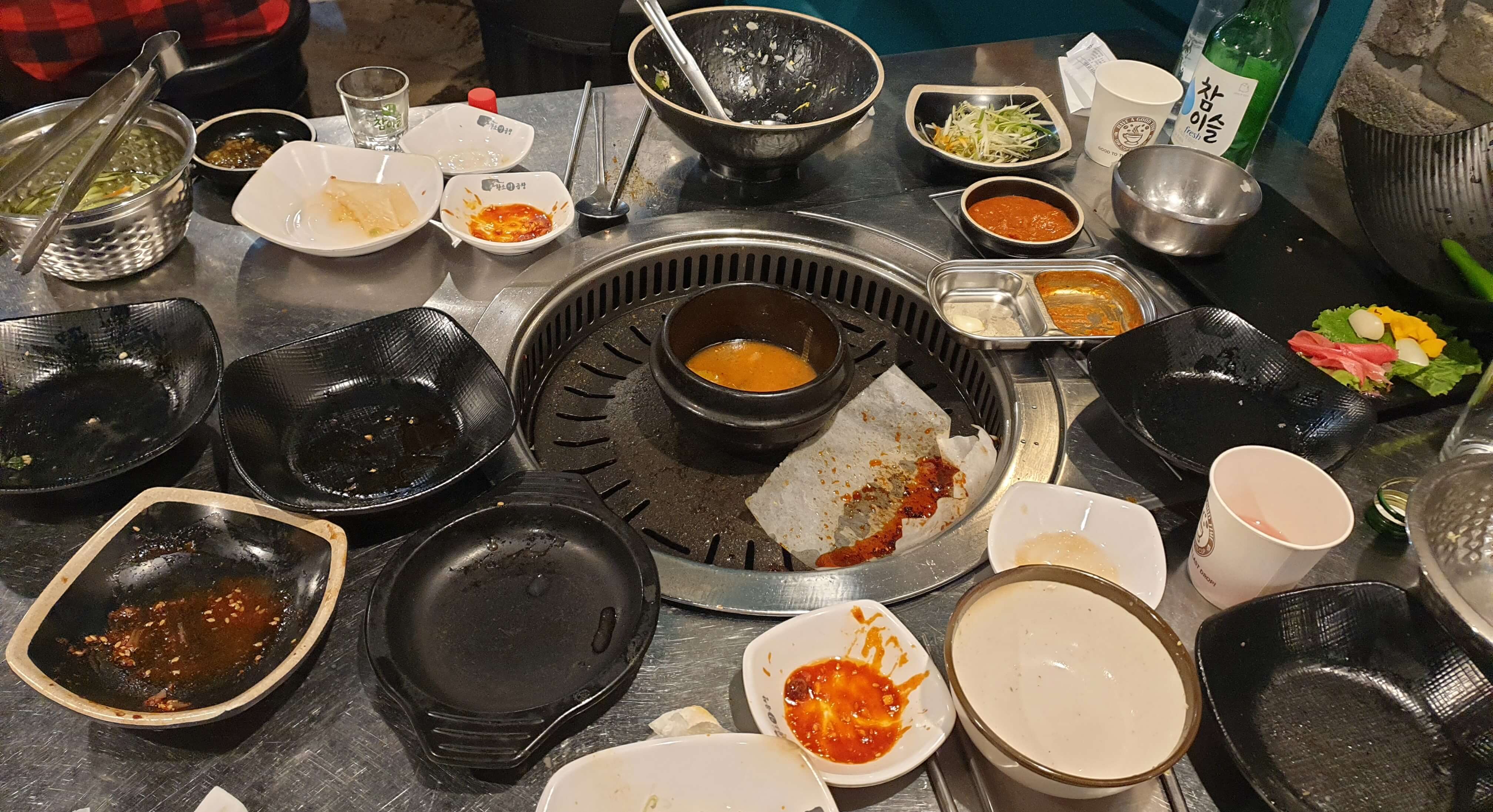 윤보네 식사 끝