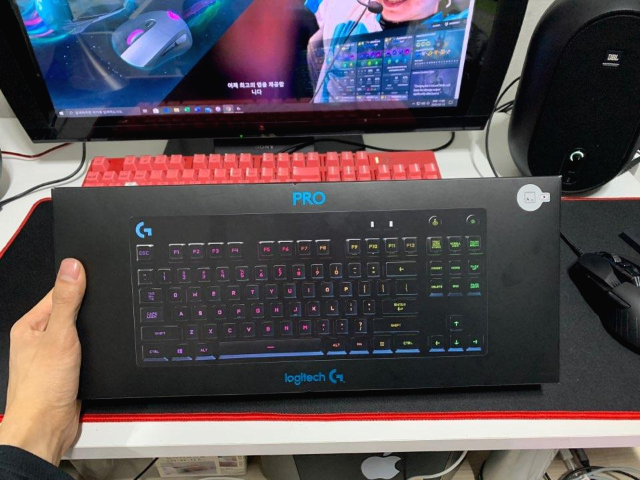  지 프로 X -  로지텍 게이밍 키보드 G PRO X 텐키리스 언방싱/사용후기