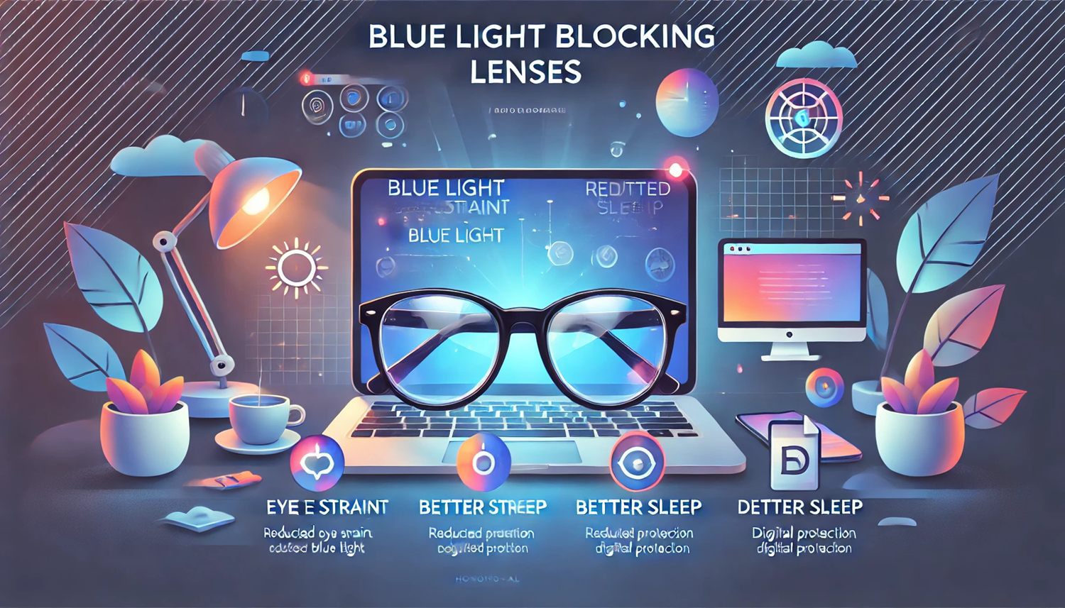 블루라이트 차단 렌즈