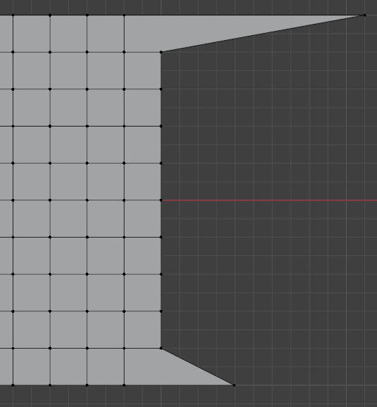 양쪽 끝에 버택스 잡기